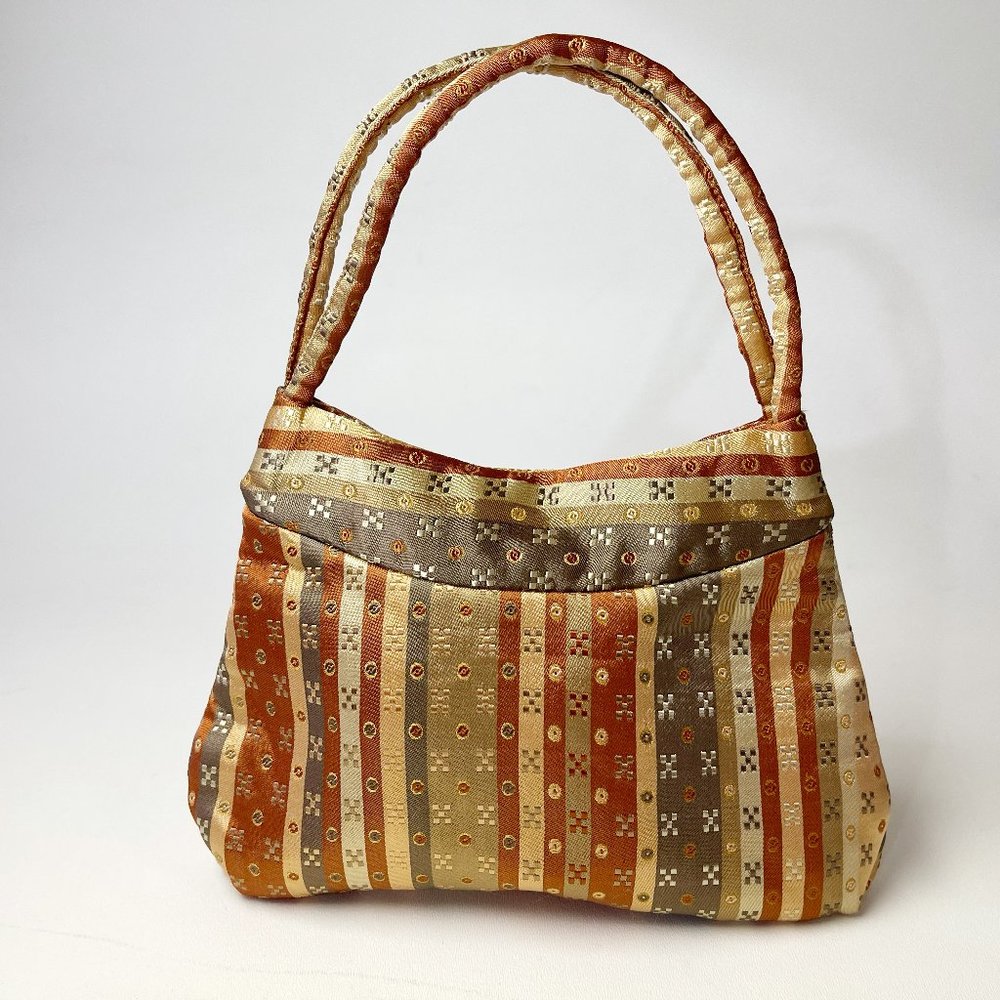Evie L. Vintage Satin Mini Bag